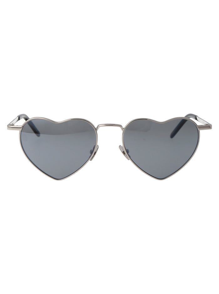 Sl 301 Loulou 014 Silver Metal Sunglasses