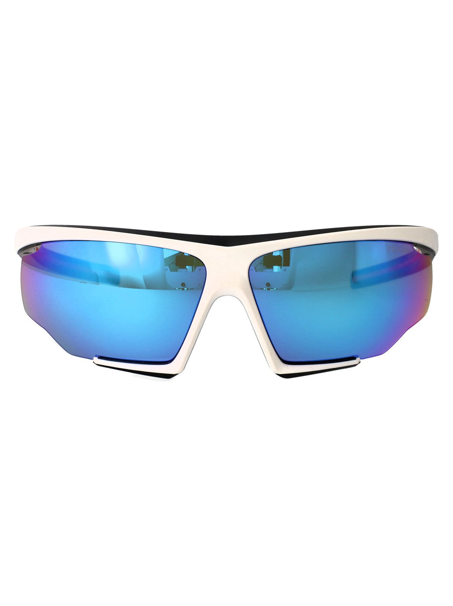Sunglasses 0ps 07ys Black-White Rubber Effect Black/white Injected
