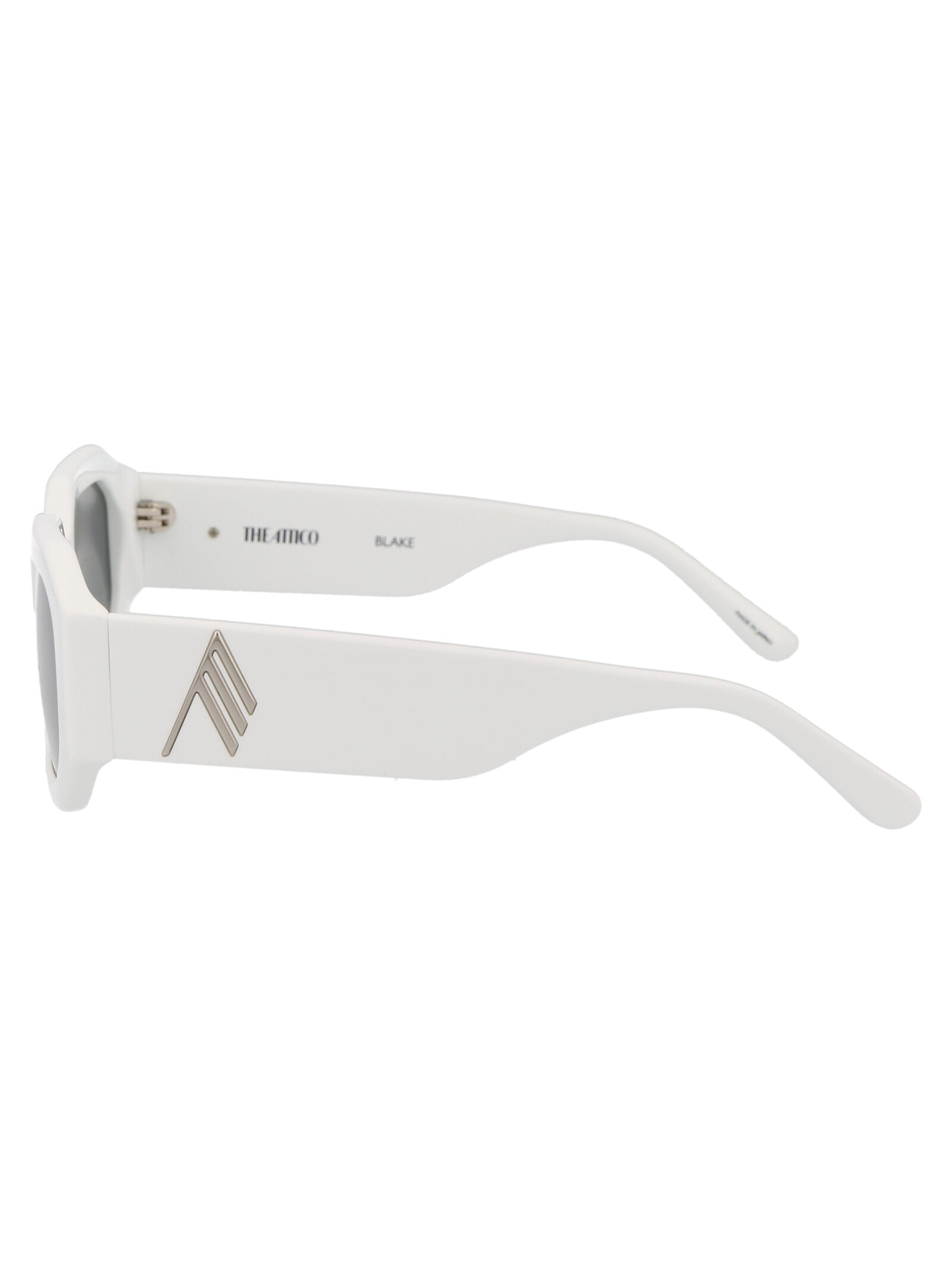 Blake Black/silver/grey Acetate Sunglasses