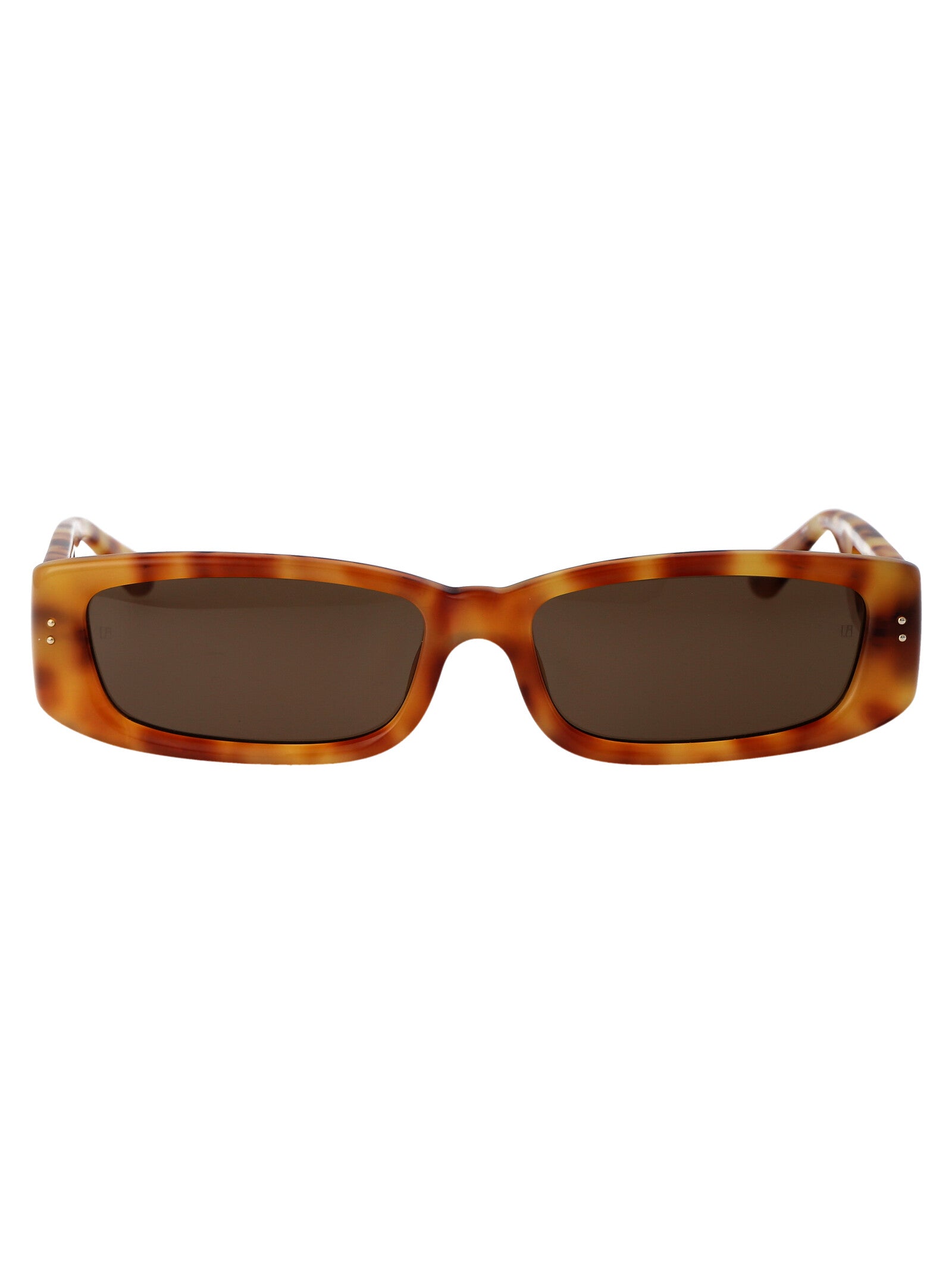 Talita Black/yellowgold/grey Acetate Sunglasses