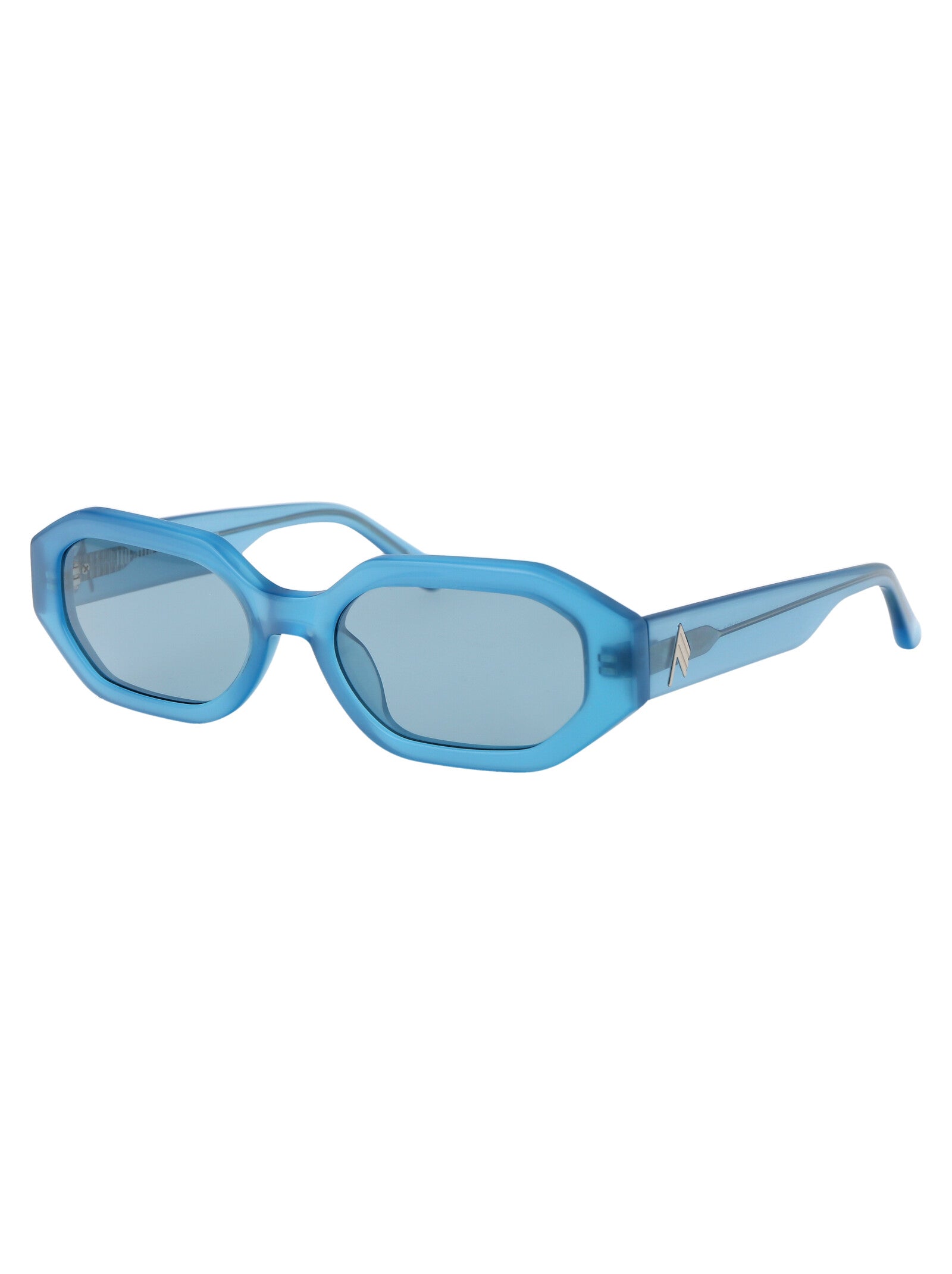 Attico14c12sun 12 Torquoise Silver Toequoise Acetate Sunglasses