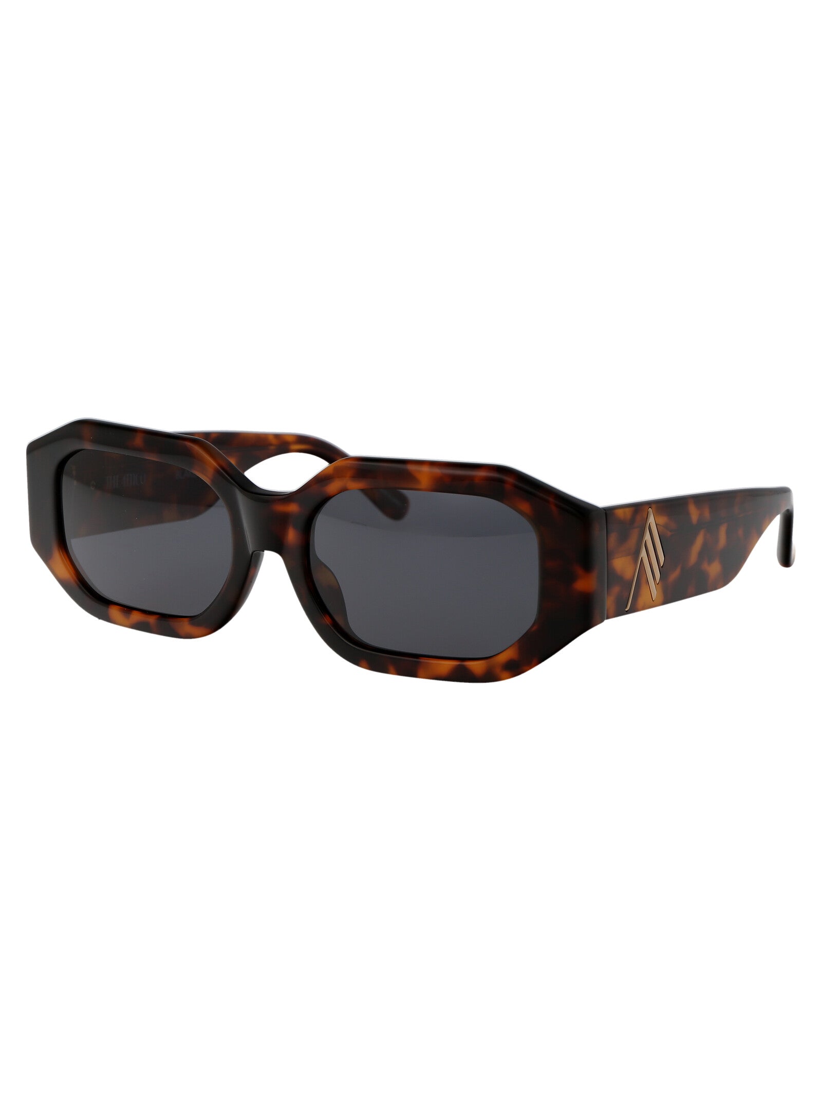 Blake Black/silver/grey Acetate Sunglasses