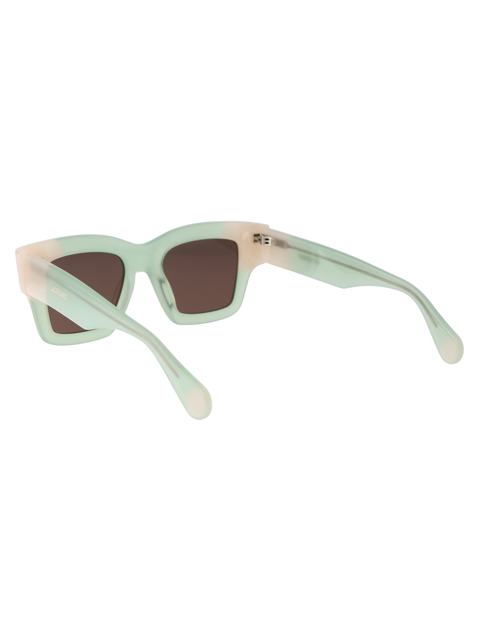 Les Lunettes Baci Green Acetate Sunglasses