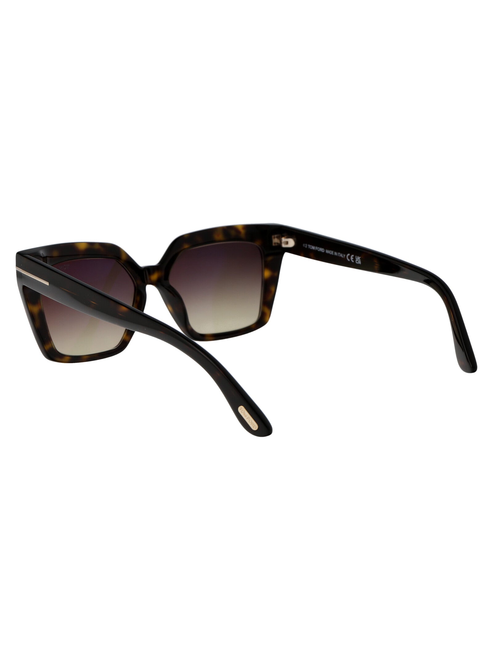 Ft1030 52f Avana Scura / Marrone Grad Acetate Sunglasses