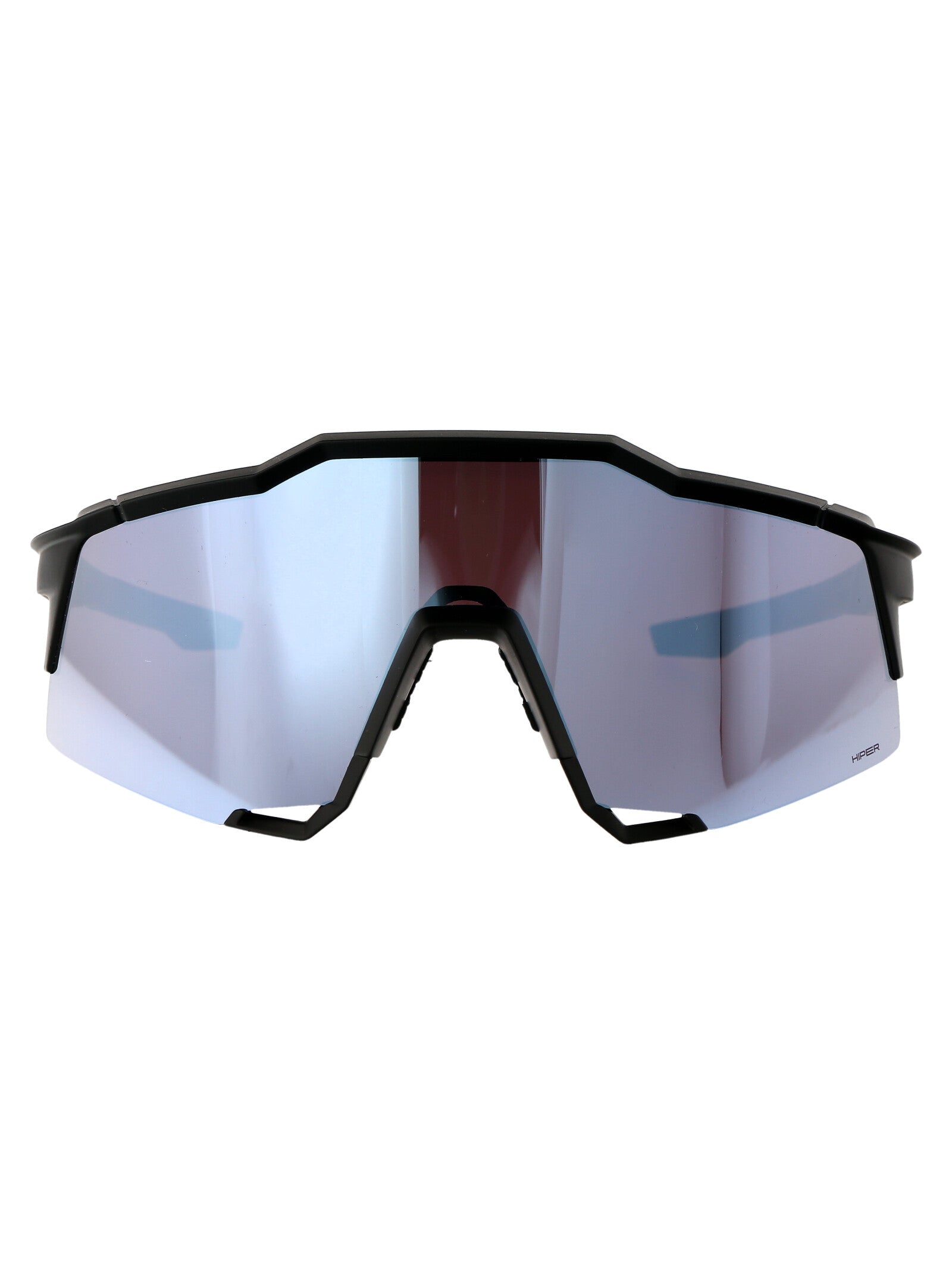 Speedcraft Matte Black - Hiper Blue Multilayer Mirror Lens Acetate Sunglasses