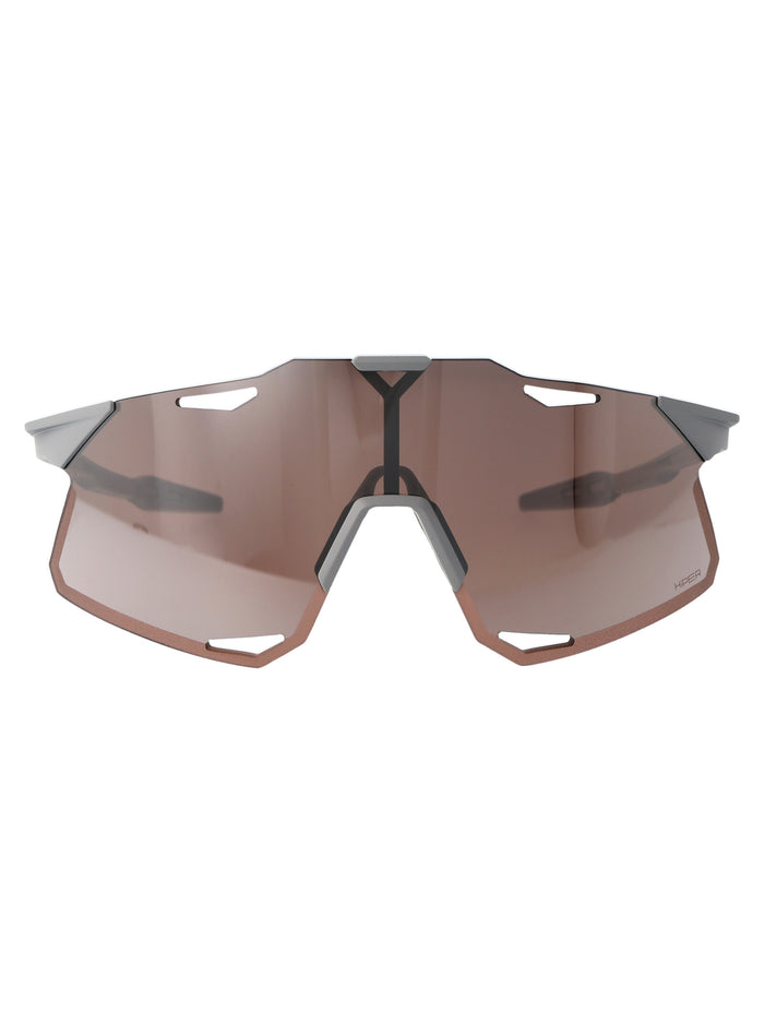 Hypercraft Matte Stone Grey - Hiper Silver Mirror Lens Acetate Sunglasses