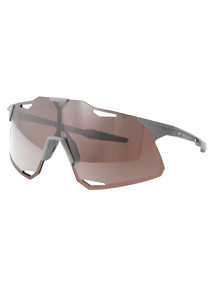 Hypercraft Matte Stone Grey - Hiper Silver Mirror Lens Acetate Sunglasses