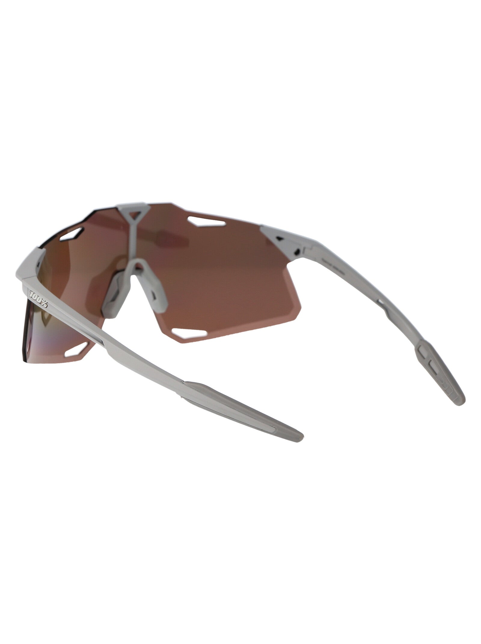 Hypercraft Matte Stone Grey - Hiper Silver Mirror Lens Acetate Sunglasses