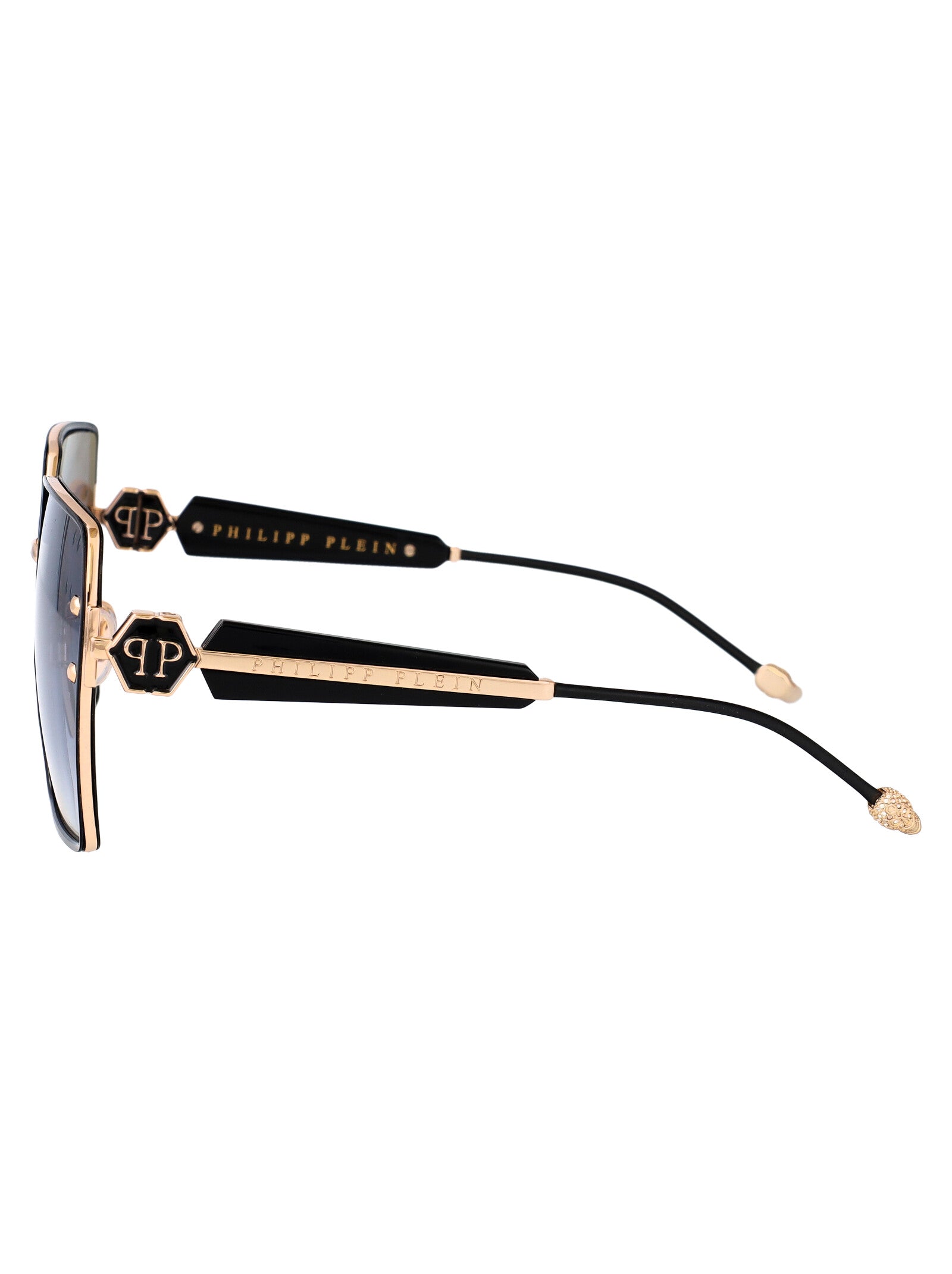 Spp122v 0300 Gold Metal Sunglasses