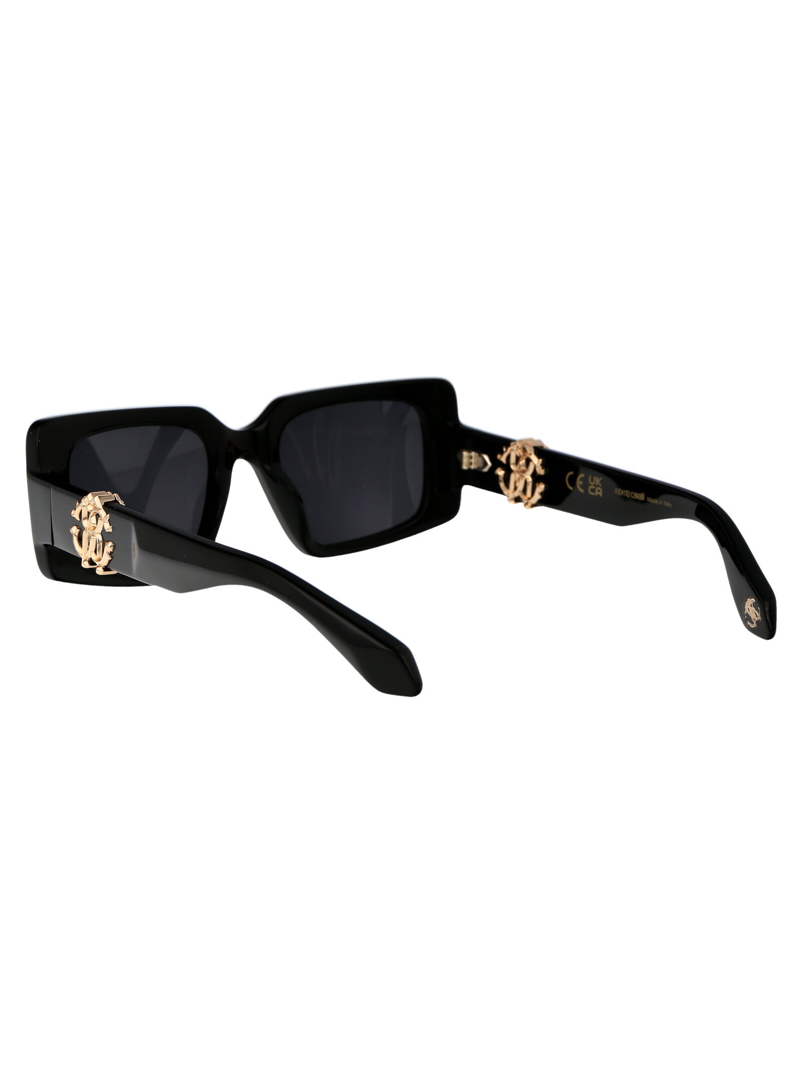 Src039m 0700 Black Acetate Sunglasses