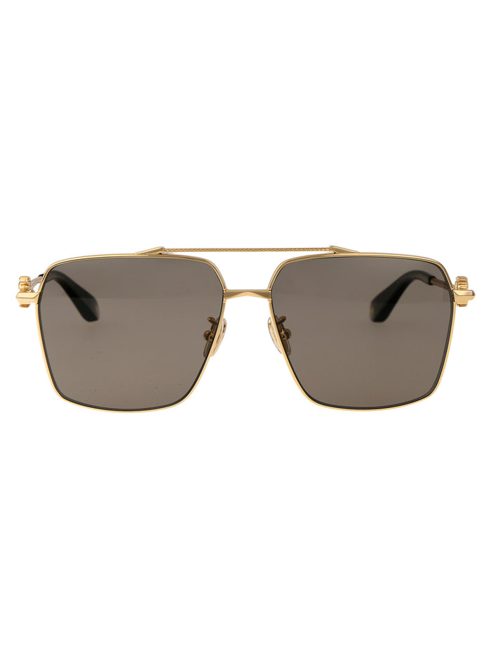 Src036v 400p Gold Acetate Sunglasses
