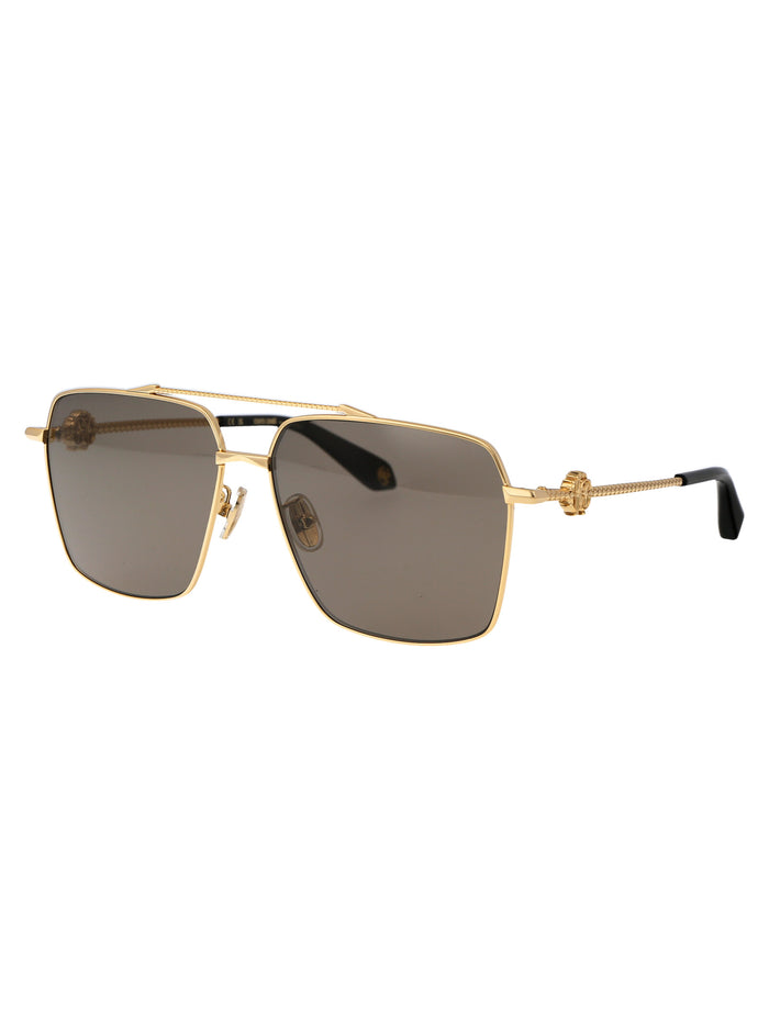 Src036v 400p Gold Acetate Sunglasses