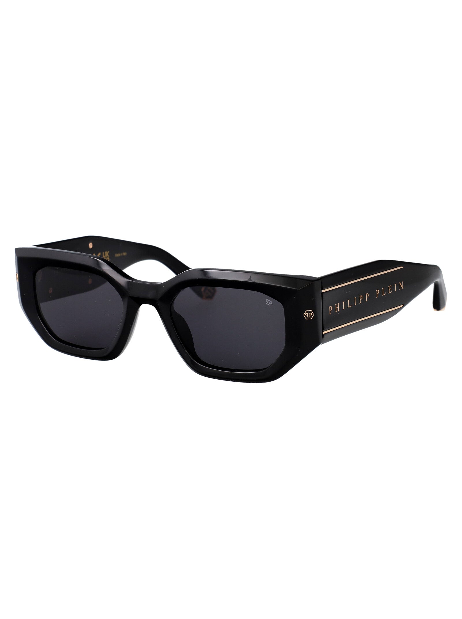Spp066m 0700 Black Acetate Sunglasses
