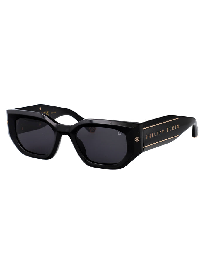 Spp066m 0700 Black Acetate Sunglasses