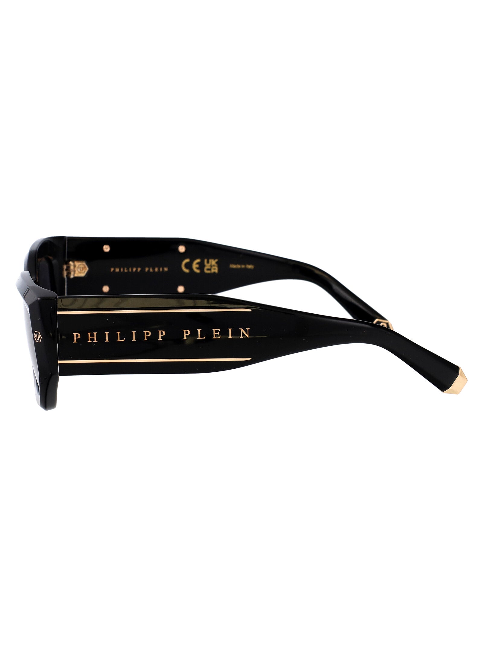 Spp066m 0700 Black Acetate Sunglasses