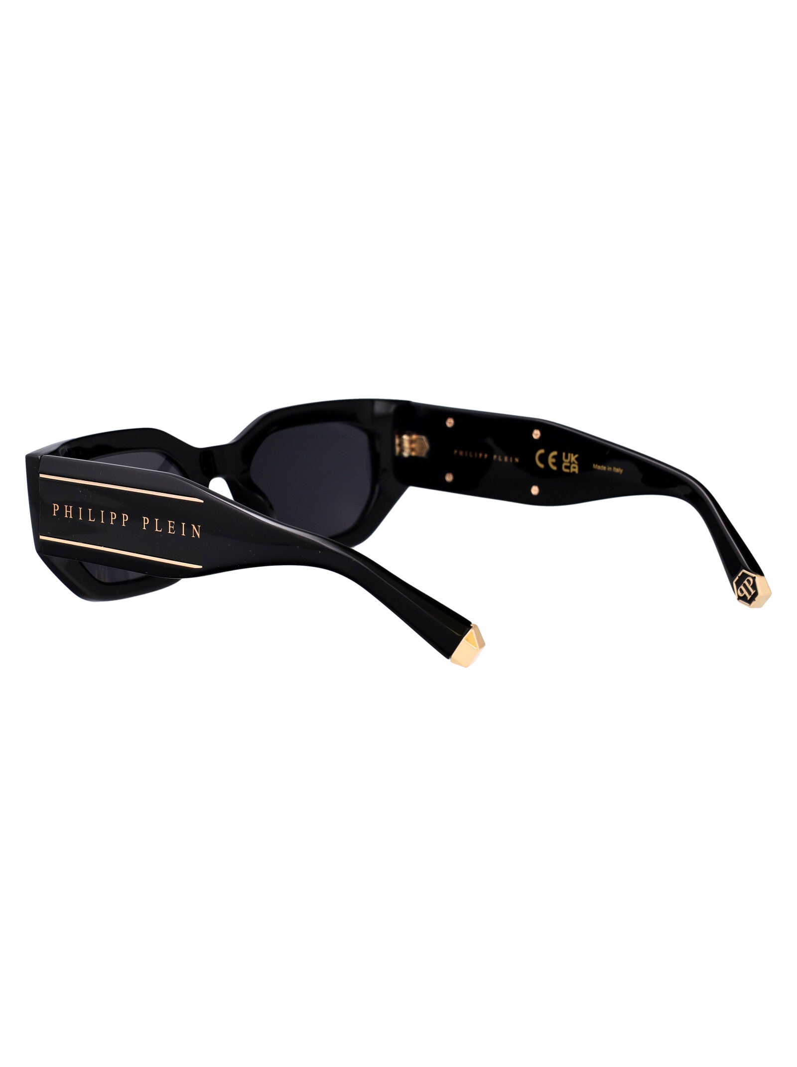 Spp066m 0700 Black Acetate Sunglasses
