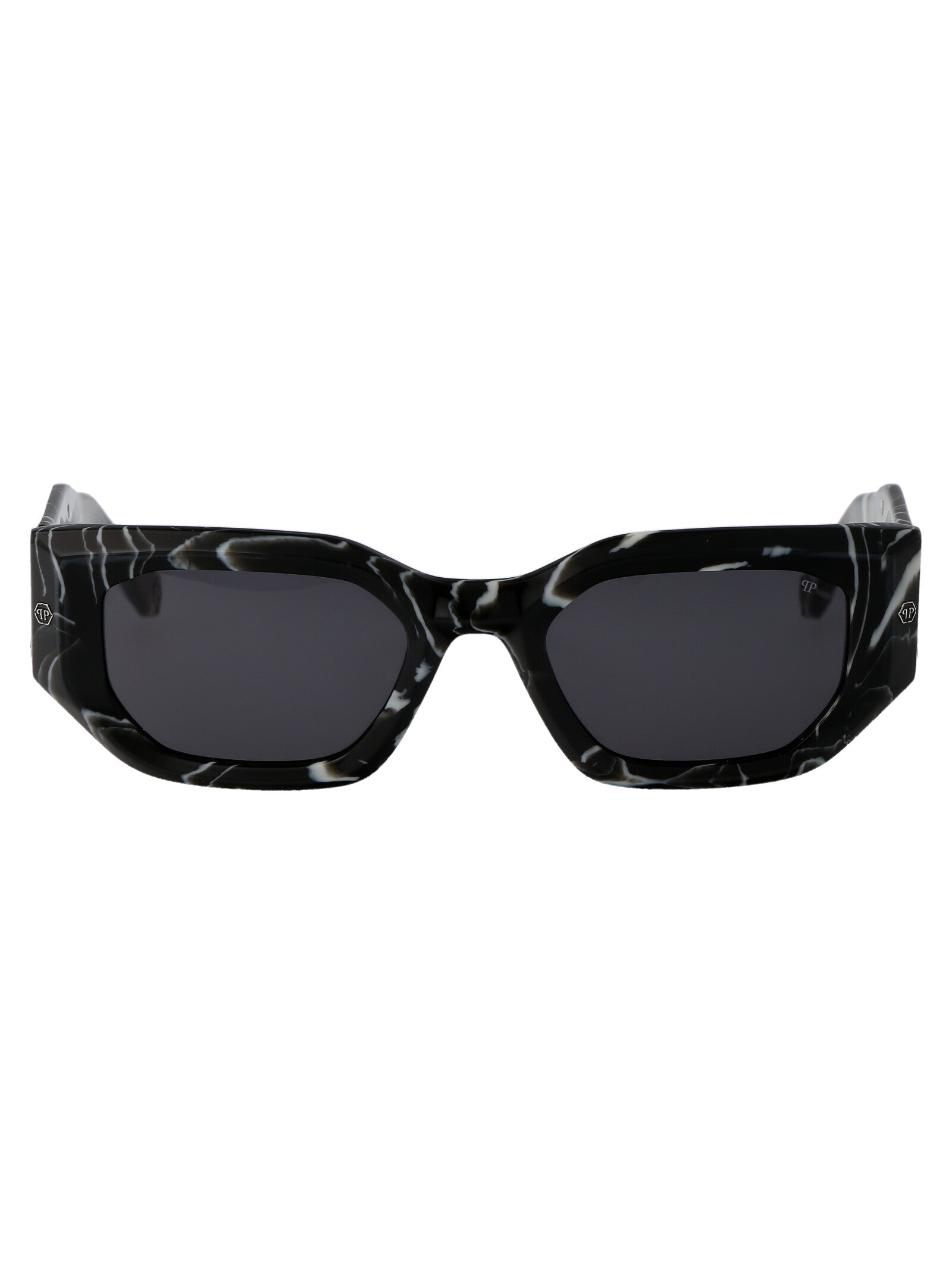 Spp066m 0z21 Nero Marmorizzato Acetate Sunglasses
