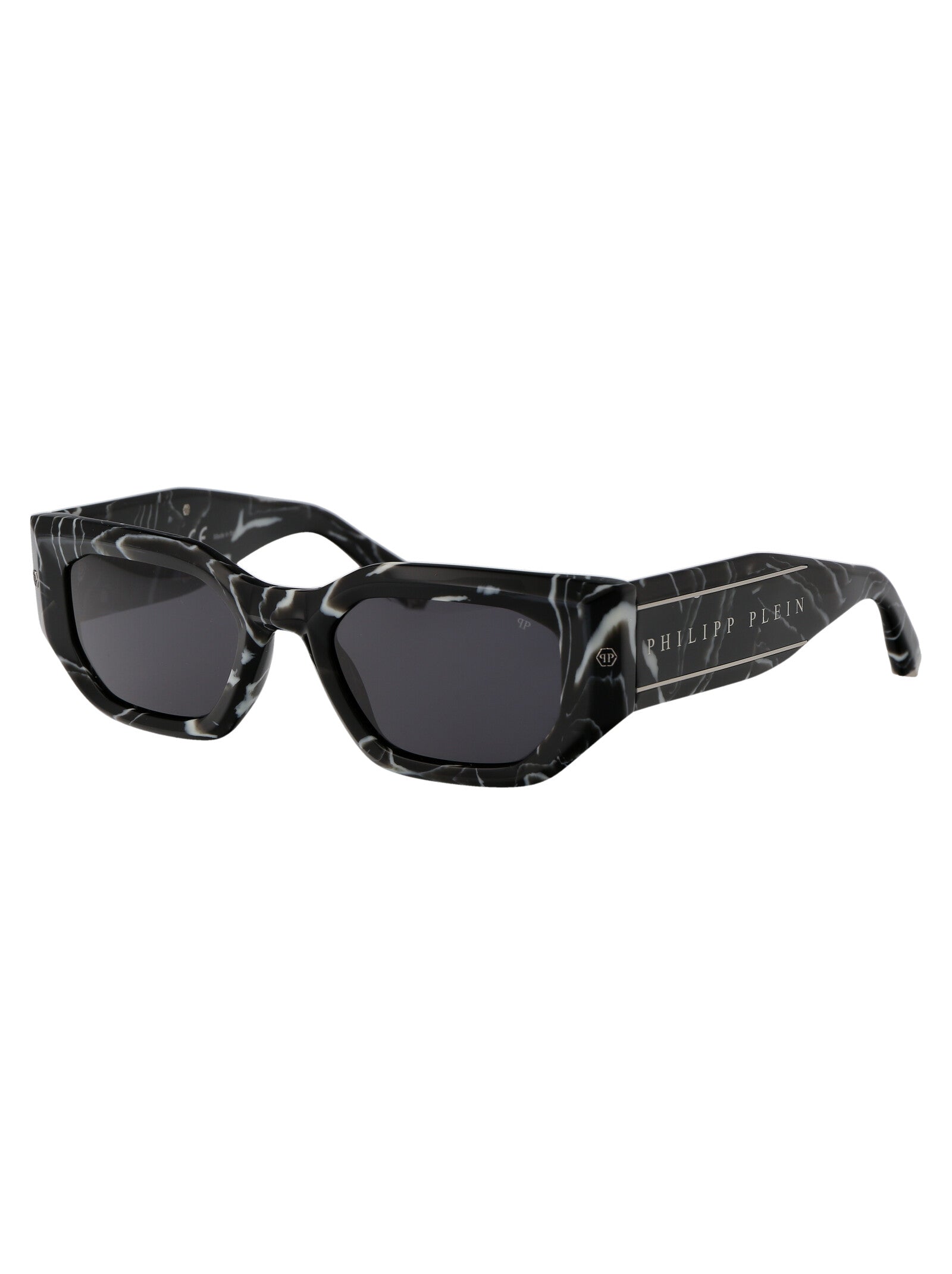 Spp066m 0z21 Nero Marmorizzato Acetate Sunglasses