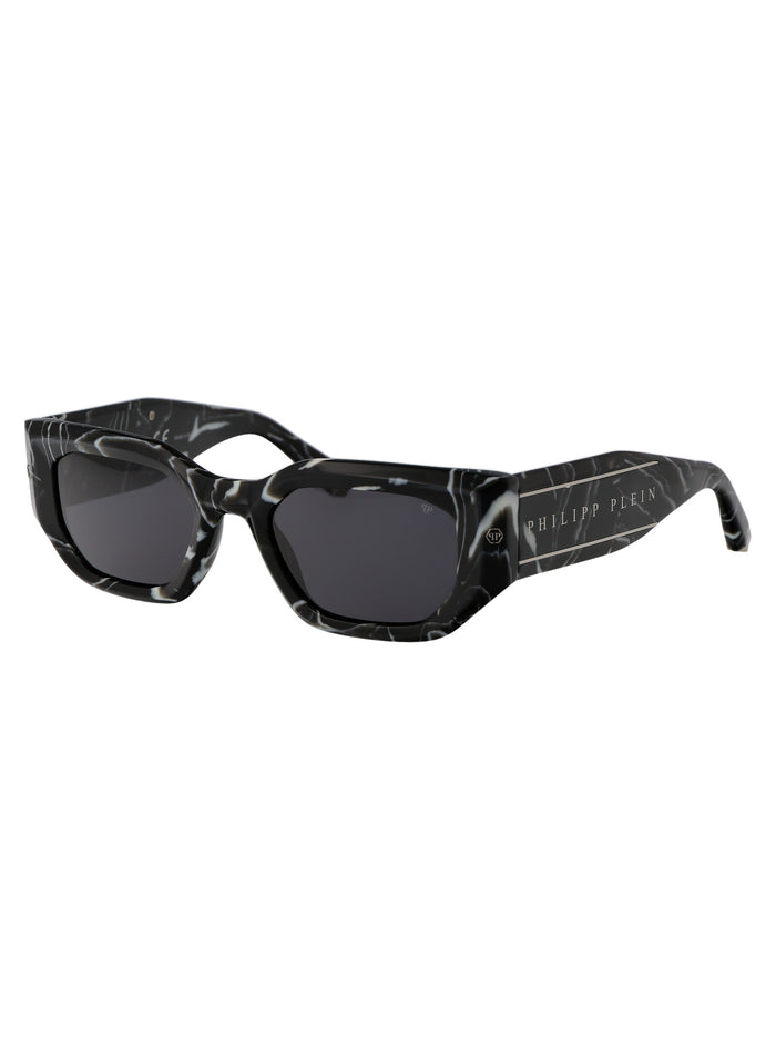 Spp066m 0z21 Nero Marmorizzato Acetate Sunglasses