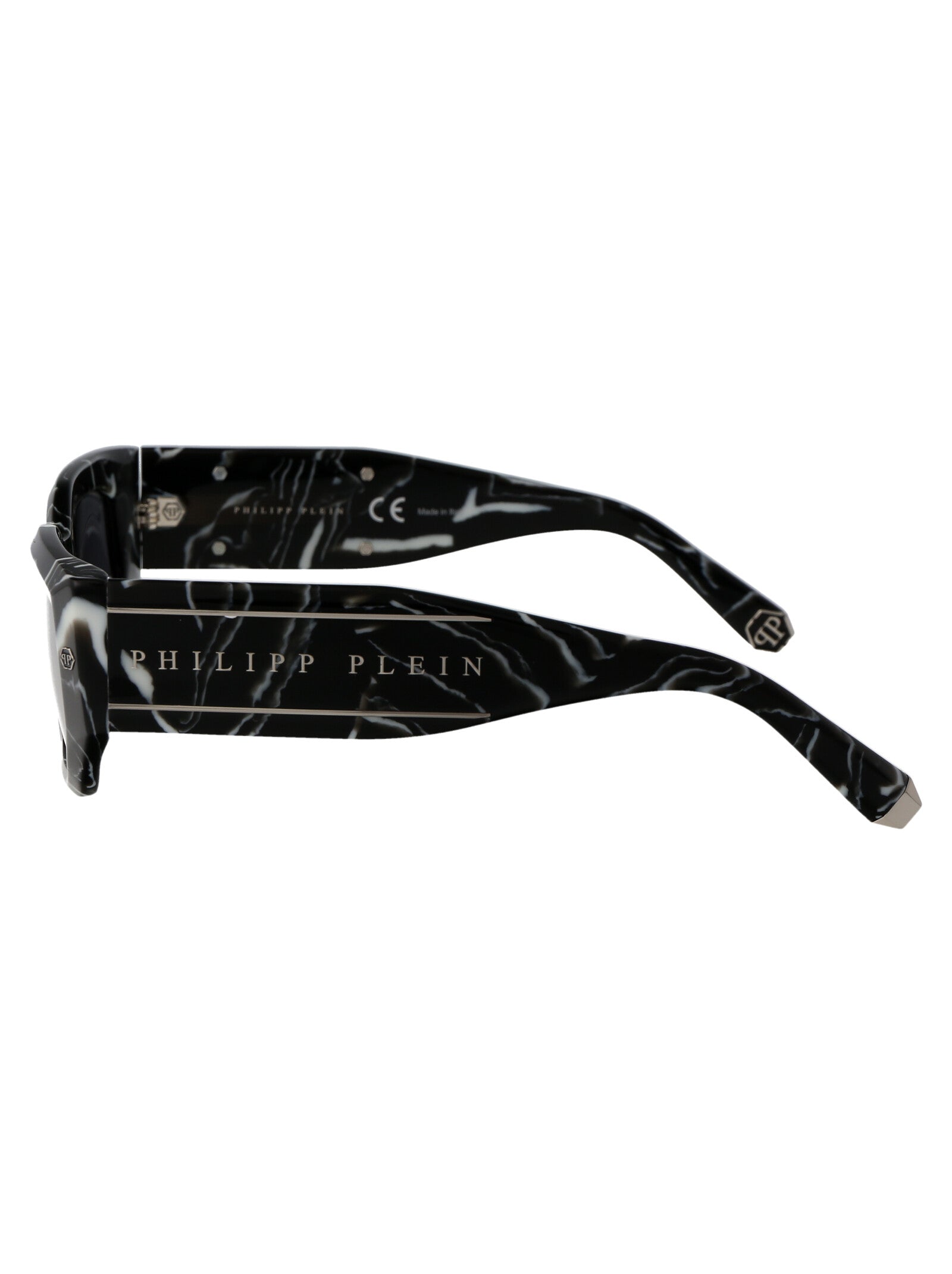 Spp066m 0z21 Nero Marmorizzato Acetate Sunglasses