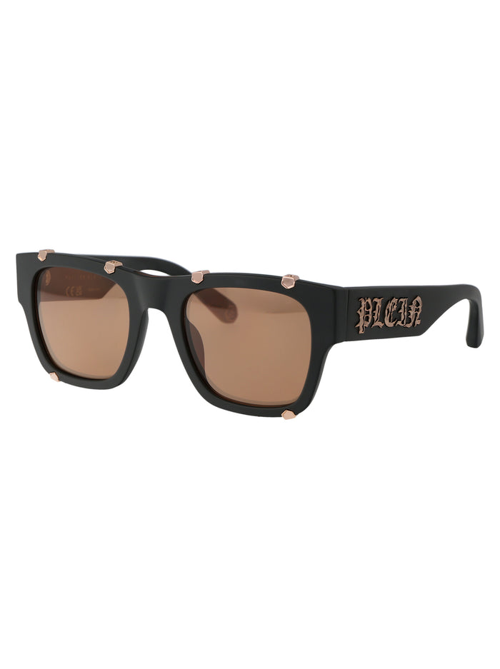 Spp042w L46g Grigio Opaco Acetate Sunglasses
