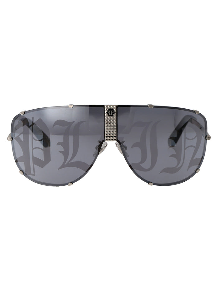 Spp075m 579l Grey Metal Sunglasses