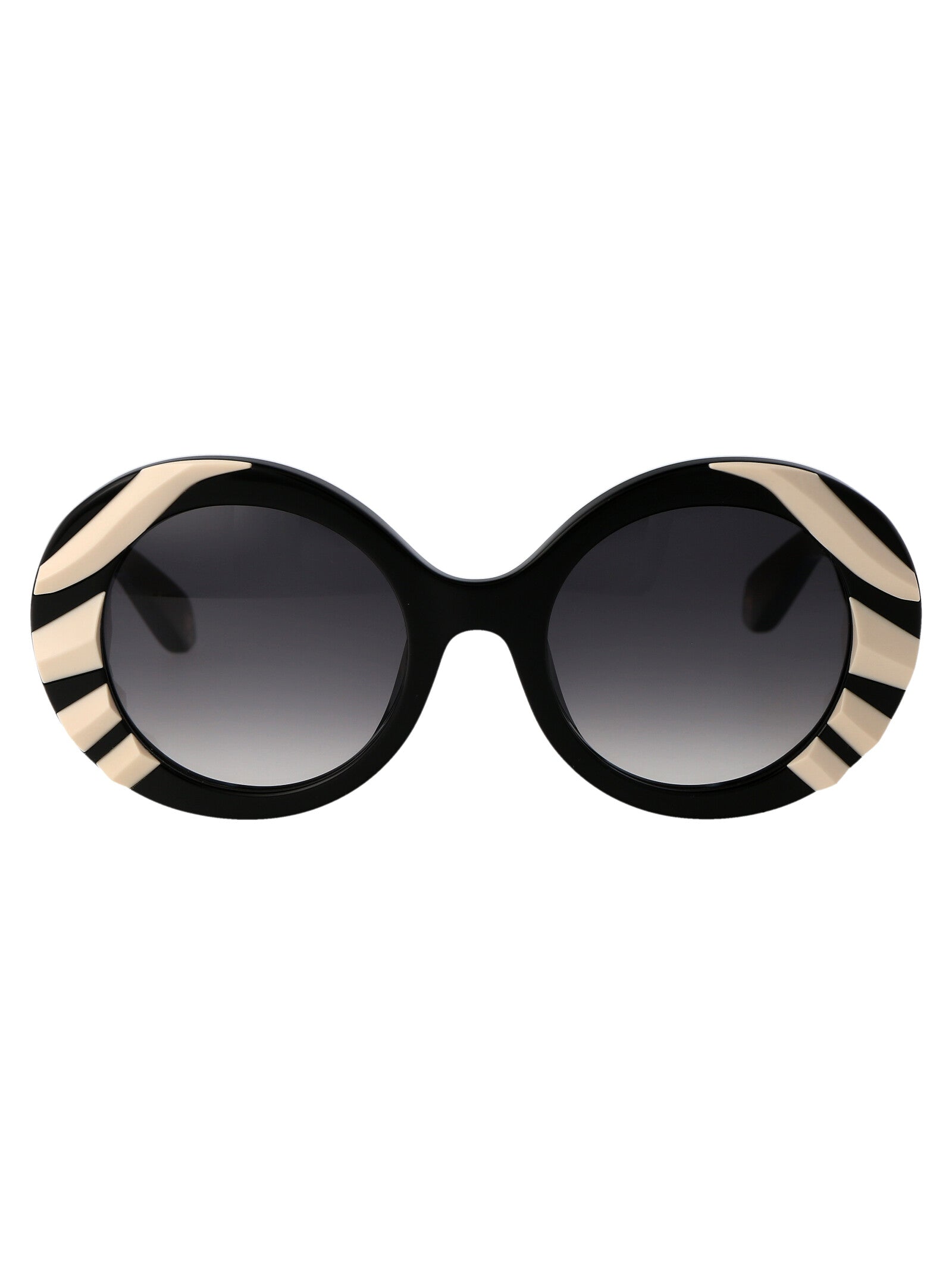 Src010v 700y Black Acetate Sunglasses