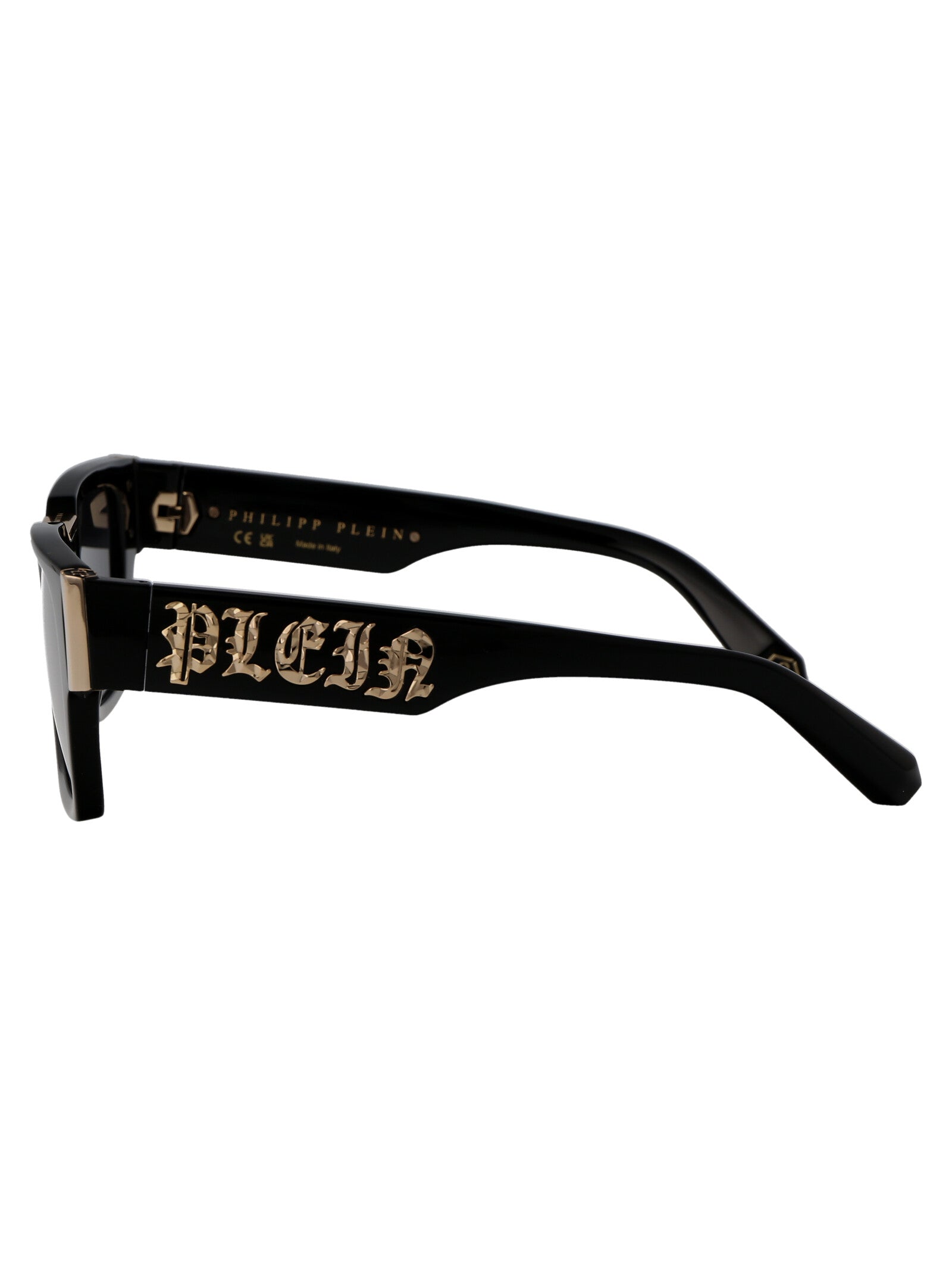 Spp095m 0700 Black Acetate Sunglasses