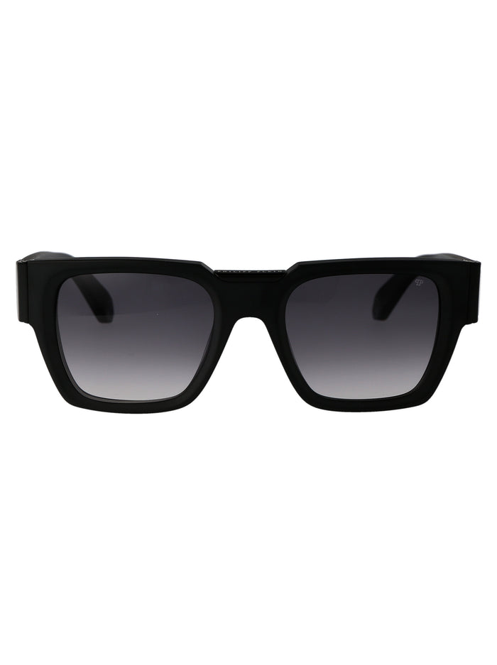 Spp095m 0703 Black Acetate Sunglasses