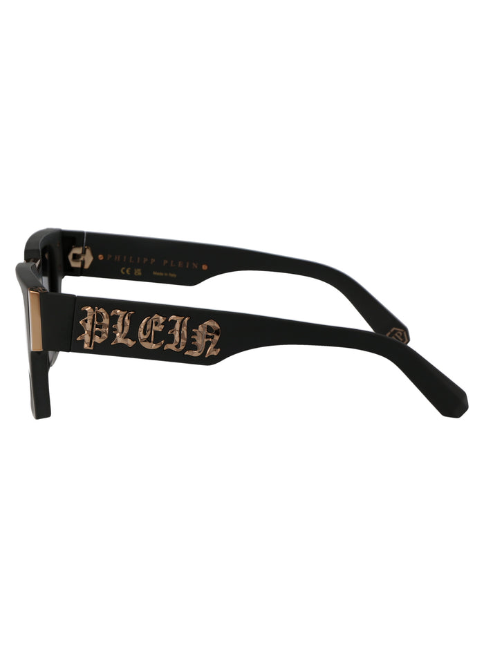 Spp095m 0l46 Grigio Opaco Acetate Sunglasses