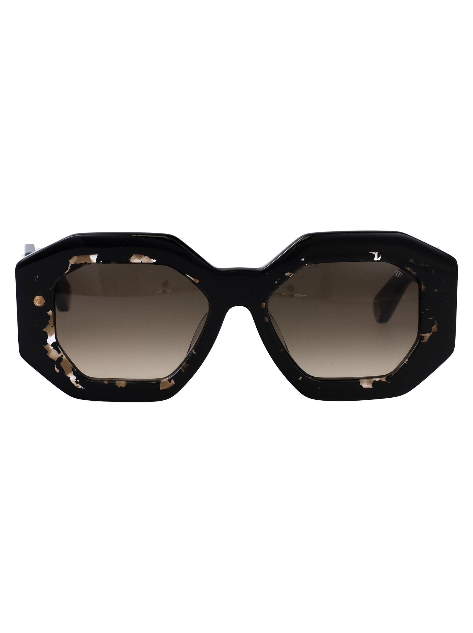 Spp098m 0700 Black Acetate Sunglasses