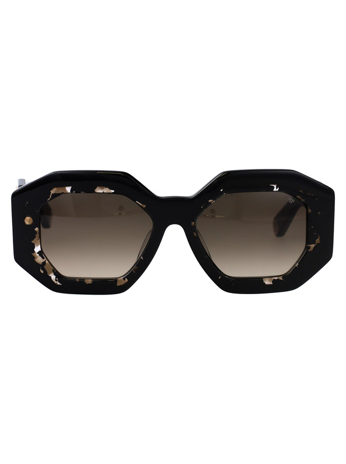Spp098m 0700 Black Acetate Sunglasses