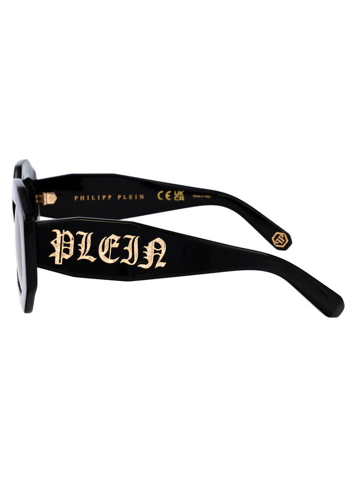 Spp098m 0700 Black Acetate Sunglasses