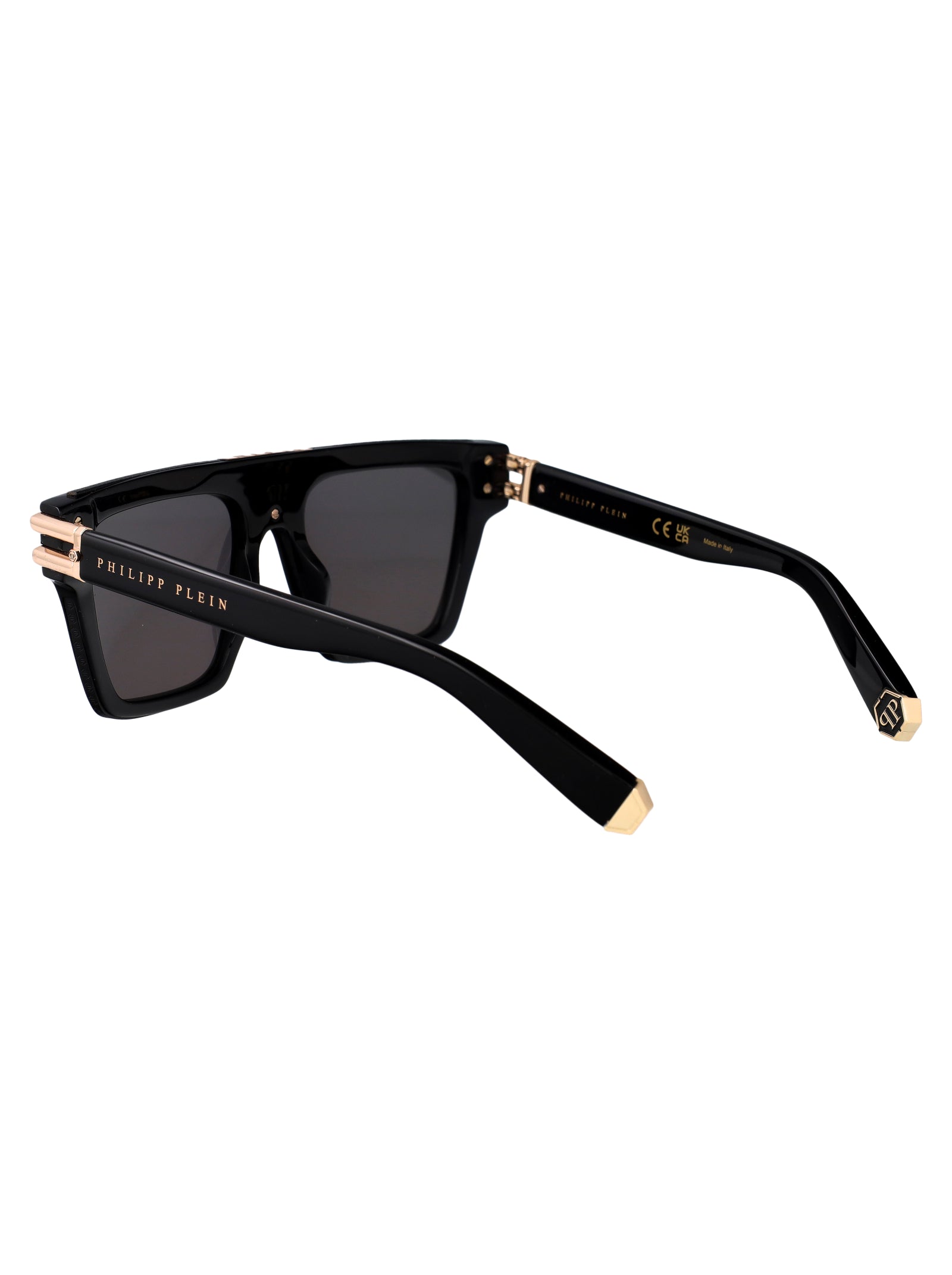 Spp108m 0700 Black Acetate Sunglasses