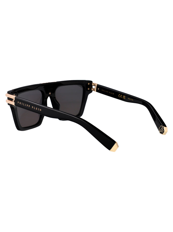 Spp108m 0700 Black Acetate Sunglasses