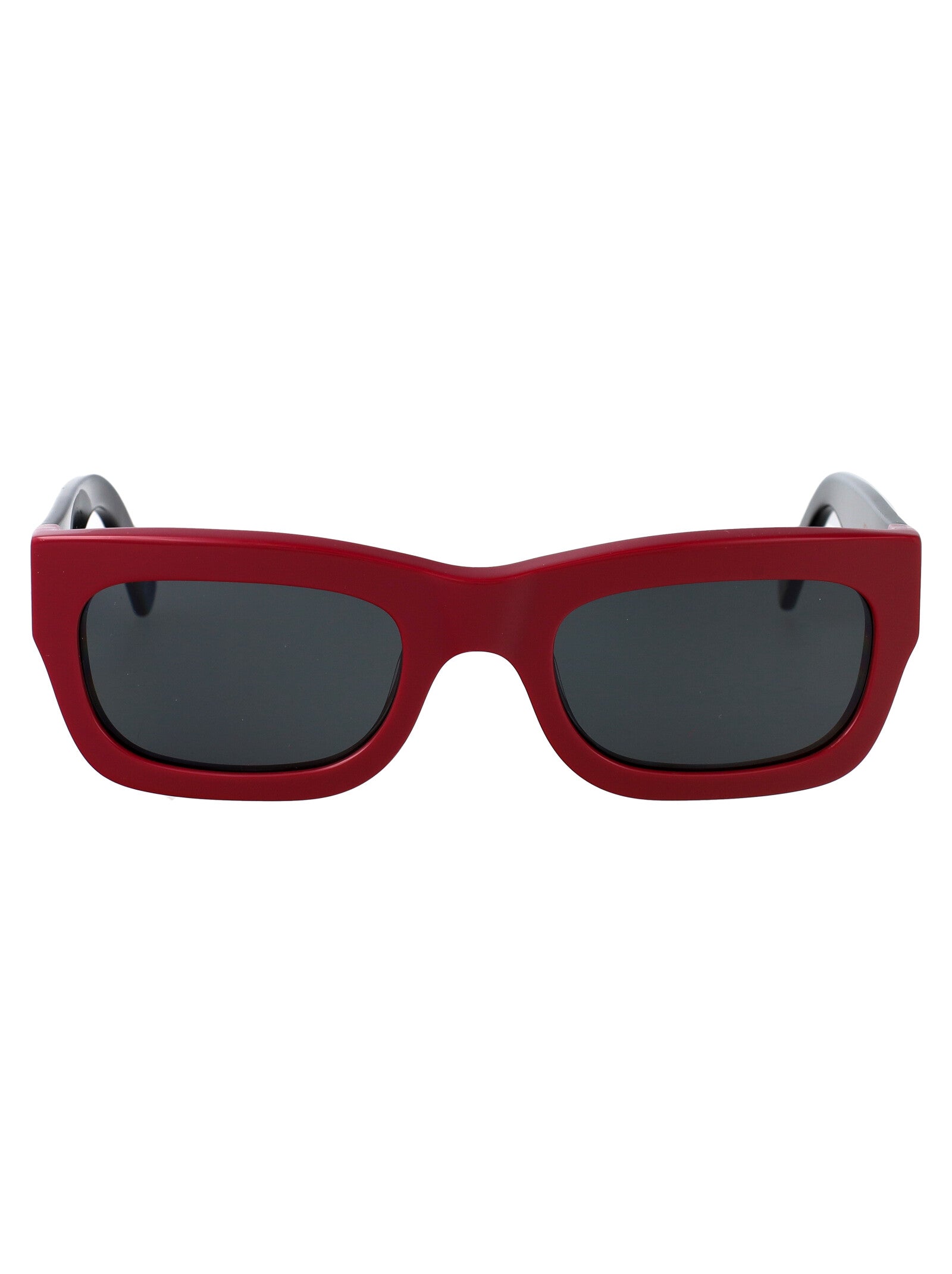 Kfk Red Falls Bordeaux Acetate Sunglasses