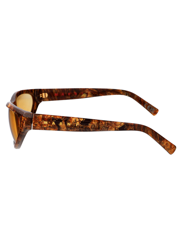 Qc0 Brwn Radica Acetate Sunglasses
