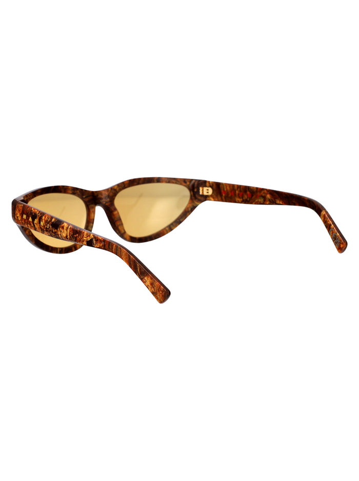 Qc0 Brwn Radica Acetate Sunglasses