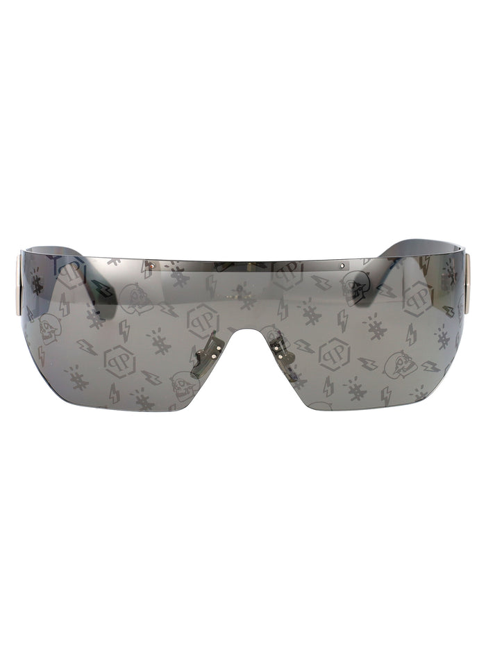 Spp029m 0568 Black Acetate Sunglasses