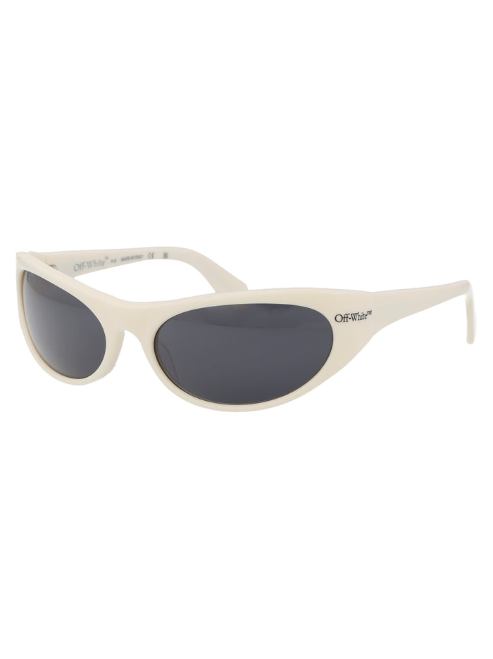 Napoli 0107 White Acetate Sunglasses
