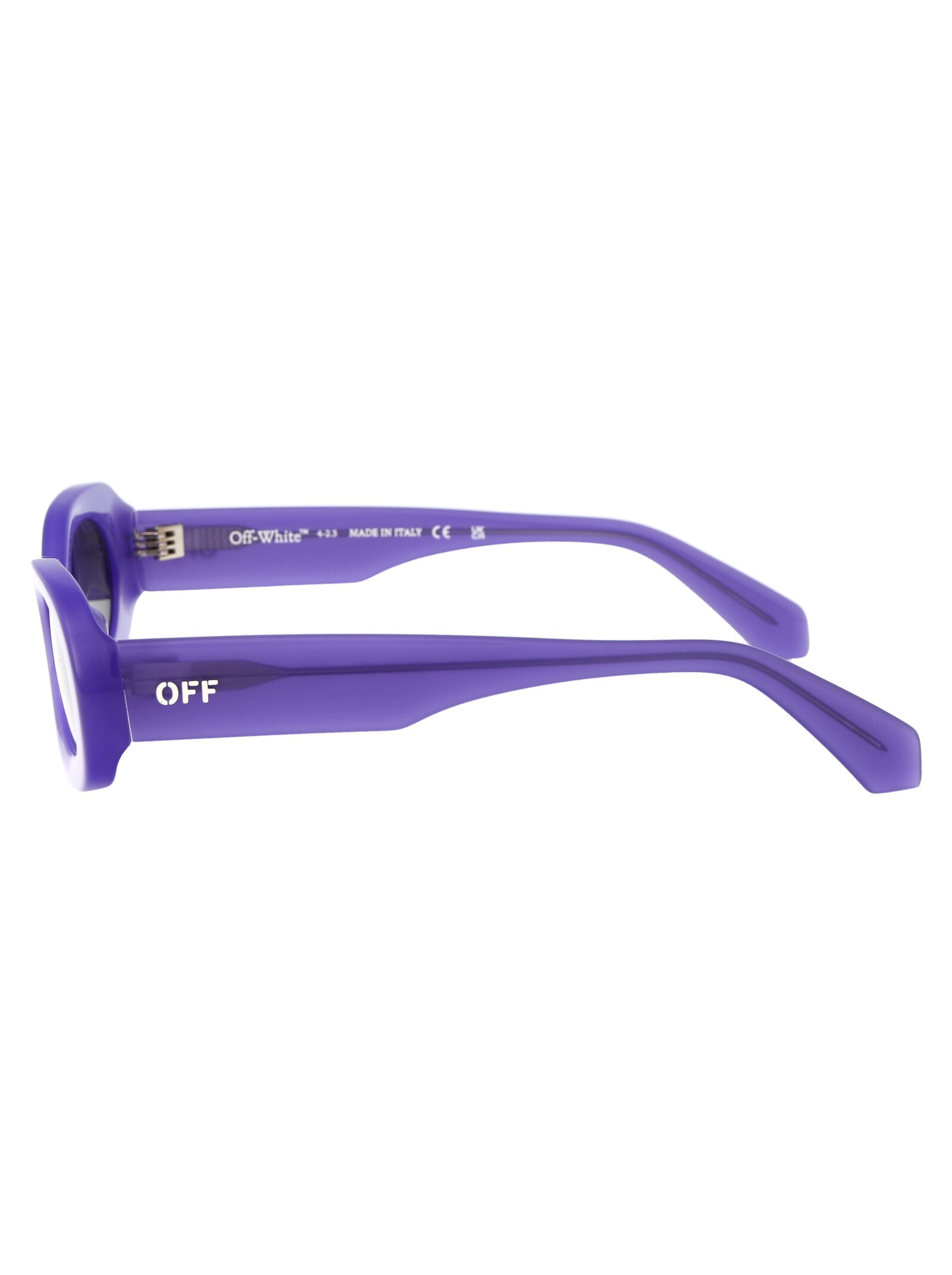 Amalfi 0107 White Acetate Sunglasses