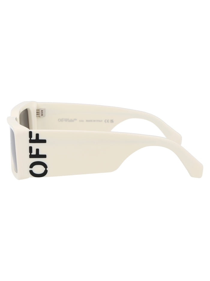 Milano 0107 White Acetate Sunglasses