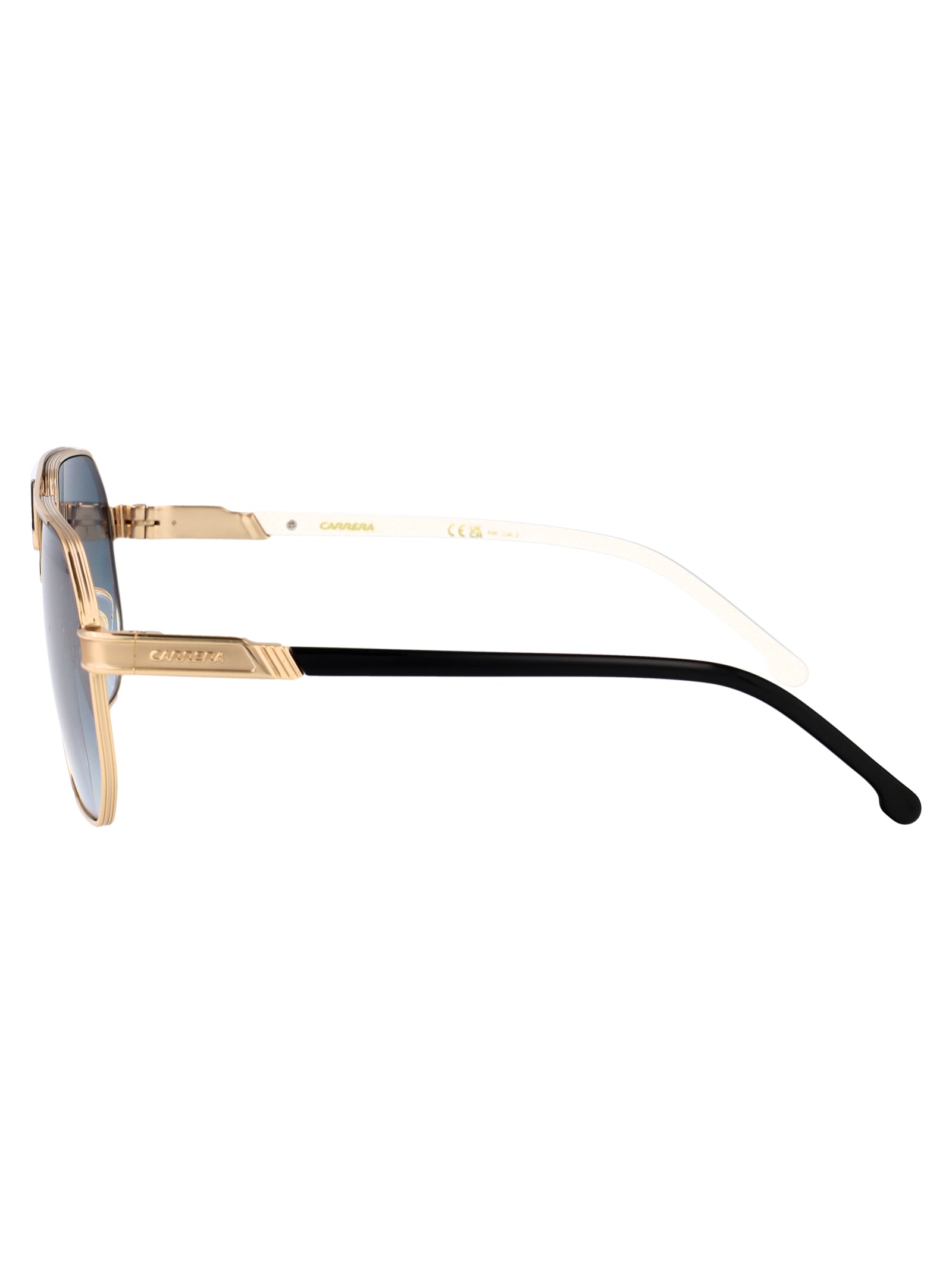 Carrera 1062-S Black Gold Stainless Steel Sunglasses
