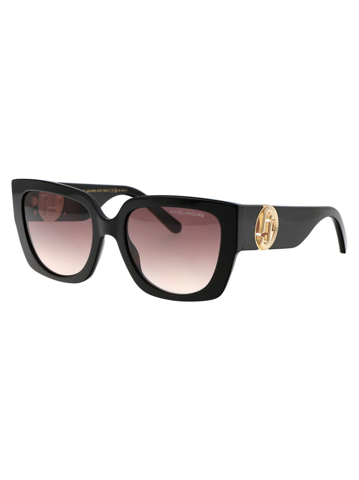 Marc 687-S 807 Black Acetate Sunglasses