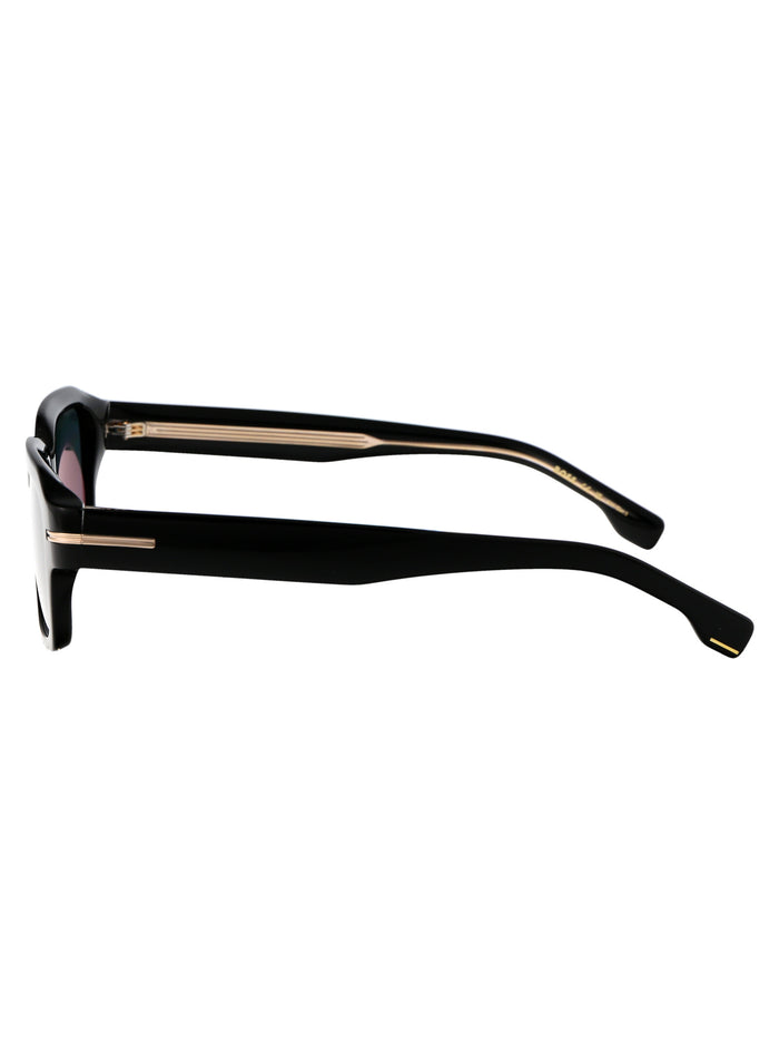 Boss 1596-S 807 Black Acetate Sunglasses