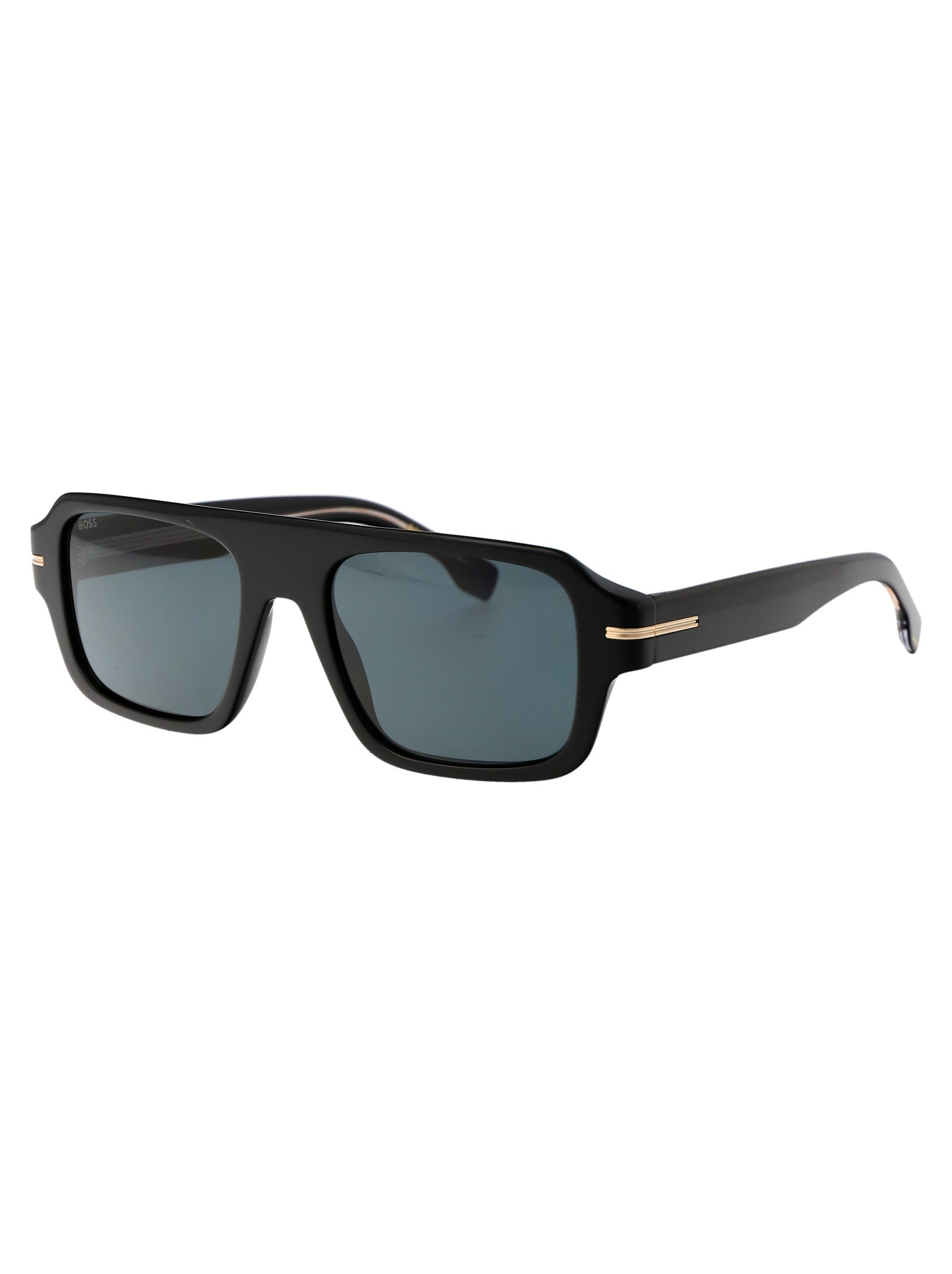 Boss 1595-S Black Acetate Sunglasses