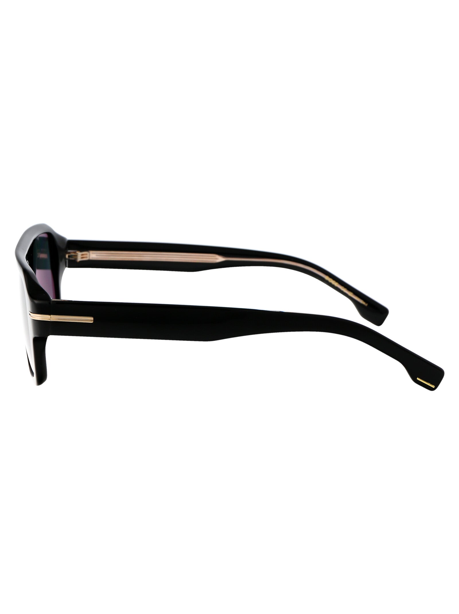 Boss 1595-S Black Acetate Sunglasses
