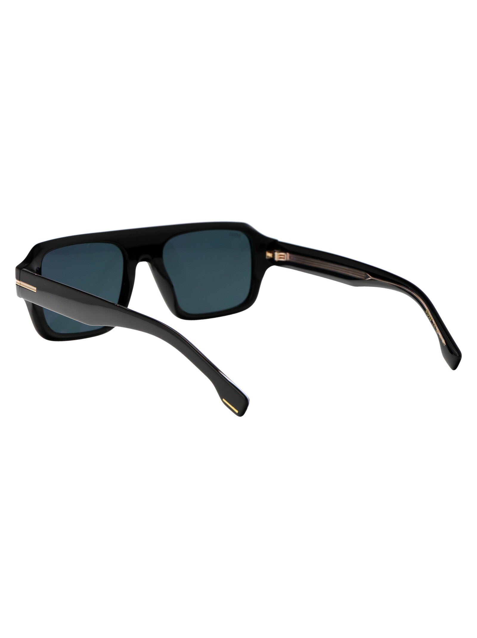 Boss 1595-S Black Acetate Sunglasses