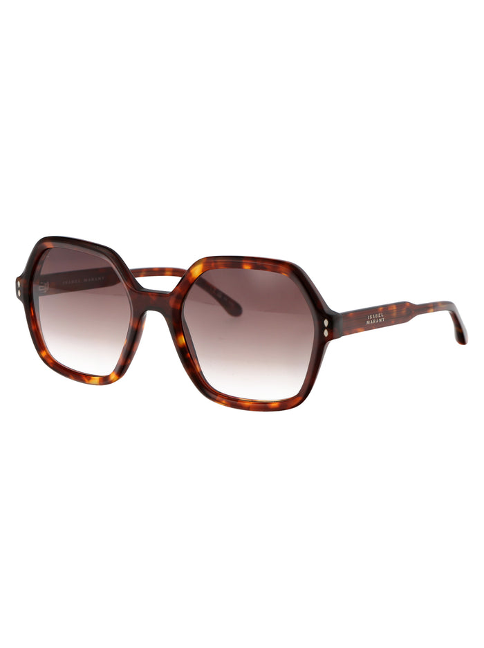Im 0152-S Wr9 Brown Havana Acetate Sunglasses