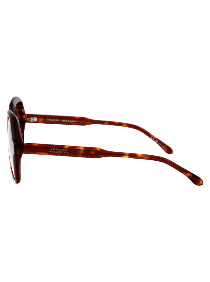 Im 0152-S Wr9 Brown Havana Acetate Sunglasses